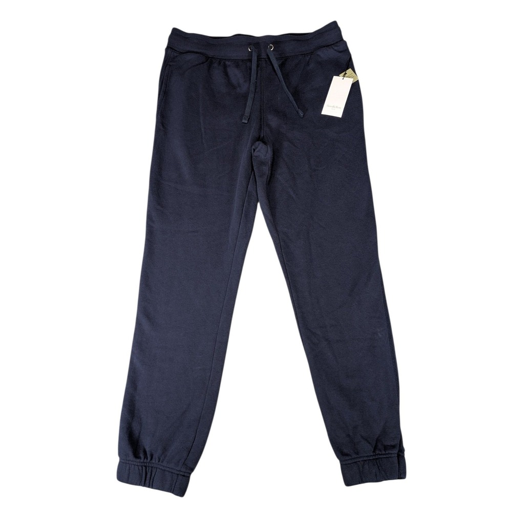 Goodfellow & Co Mens Navy Blue Fleece Jogger Pants Size Medium NWT